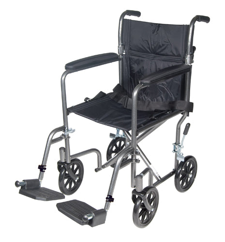 Wheelchair Transport 19 Silver Vein Finish