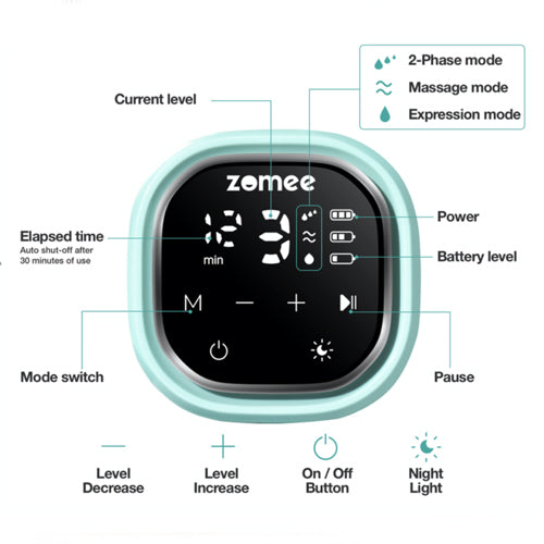 Z2 Double Electric Breast Pump by Zomee