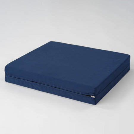 Wheelchair Foam Cushion w/Cvr 18 X 16 X 3 Blue