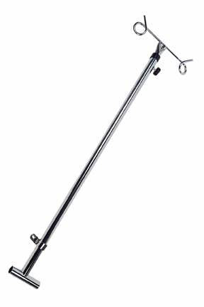IV Pole for Wheelchair Telescoping